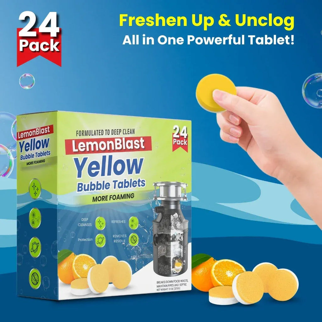 LemonBlast™ | Nimboo Bubble Tablets for Deep Cleaning