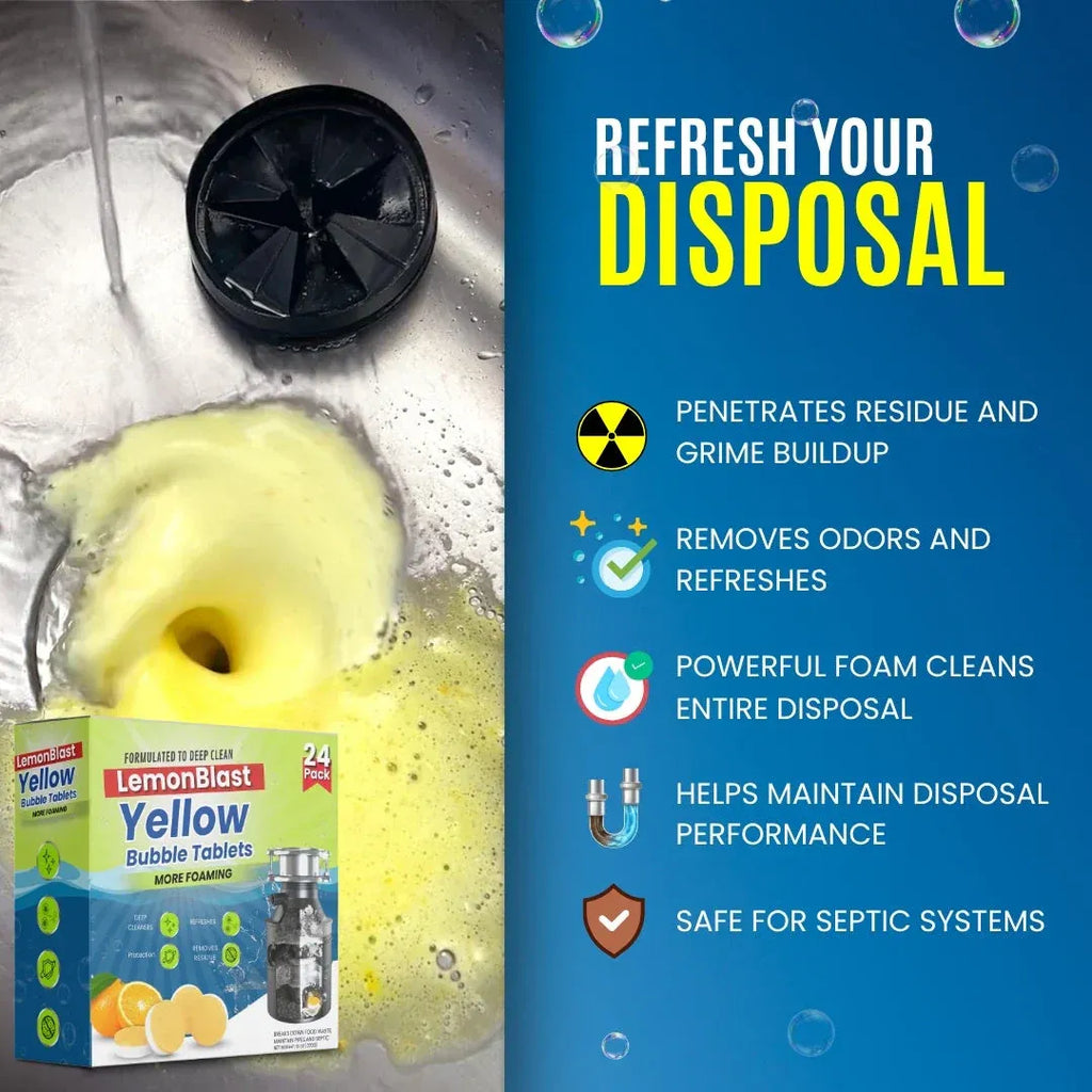 LemonBlast™ | Nimboo Bubble Tablets for Deep Cleaning
